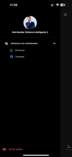 Nutrilander Paciente Screenshot 3