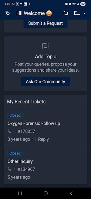 Oxygen Forensics TechHub Screenshot 1