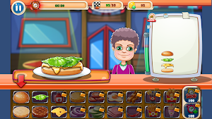 Monster Burger, cooking game f Screenshot 1