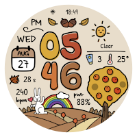 NW112: Digital watch face