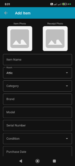 Home Inventory: Room Tracker Screenshot 2