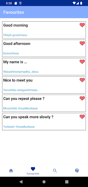 Audio Japanese (free) Screenshot 2