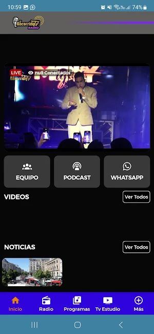 EL RECORRIDO TV Radio Screenshot 1