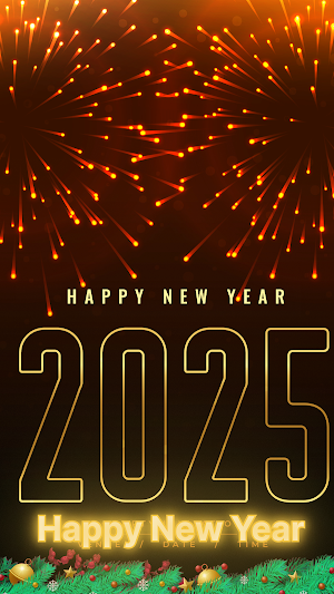Happy New Year : 2025 Screenshot 1