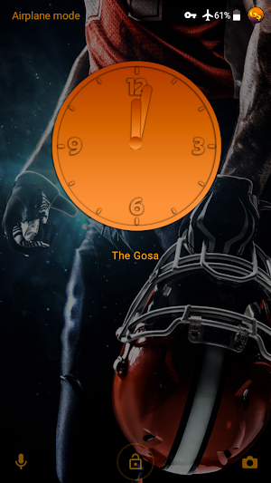 Xperia™American Football Theme Screenshot 2
