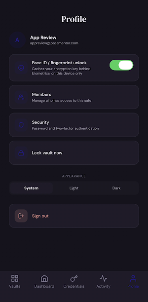 PassMentor Screenshot 0