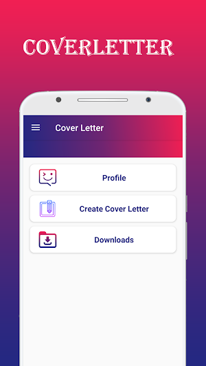 Cover Letter maker for Resume Screenshot 0