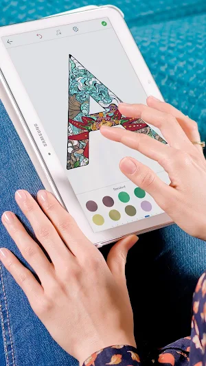 Alphabet Coloring Pages Screenshot 0