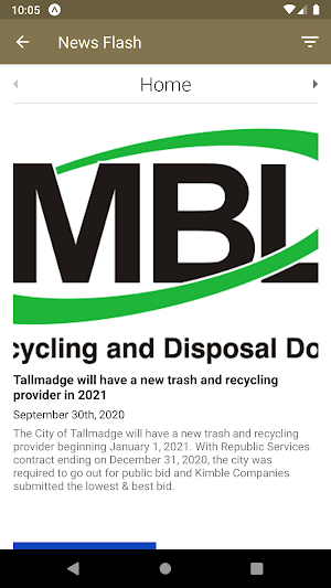 City of Tallmadge Screenshot 1