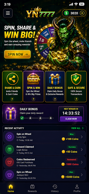 YN 777 - Real Rewards Screenshot 2