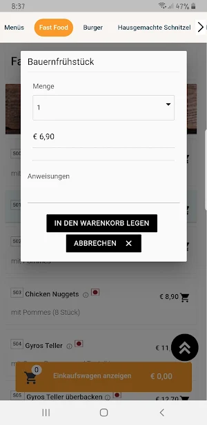 Grill Imbiss Ellerbek Screenshot 3