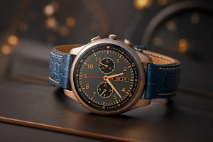 Luxury Chronograph Watch Face Screenshot 3