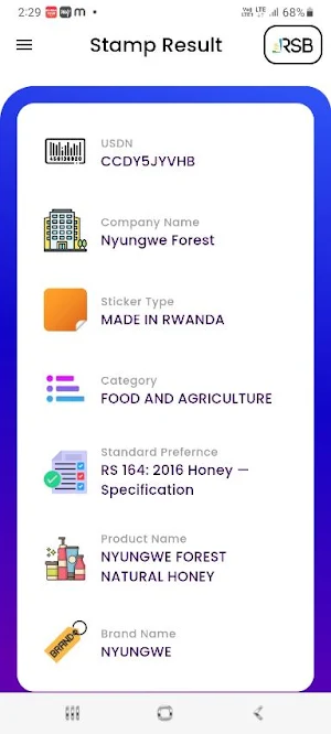 RSB Verification APP Screenshot 3