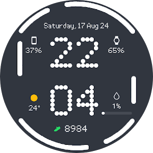 GRBL Nothing 2 Glyph Watchface Screenshot 3