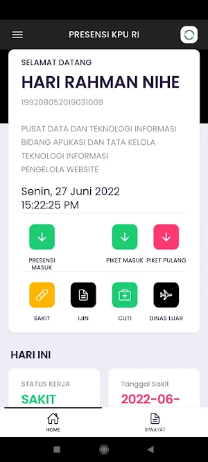 Presensi KPU Screenshot 1