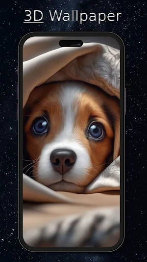 Dog Wallpapers & Cute Puppy 4K Screenshot 2