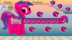 My Colorful Litle Pony Instrument - Piano Screenshot 0