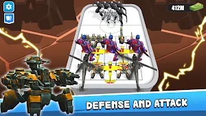 Merge Master: Superhero Fight Screenshot 2