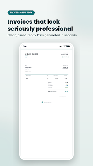 Paper Push - Invoice Maker Screenshot 0