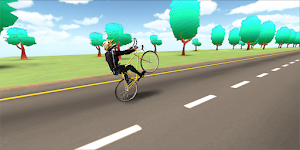 Wheelie Bike 2D - Endless bike wheelie Screenshot 0