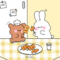 카카오톡 테마 - 바니 귤 탕후루