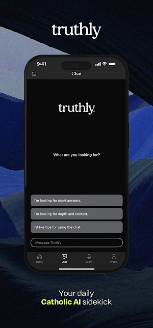 Truthly: Catholic AI Screenshot 1