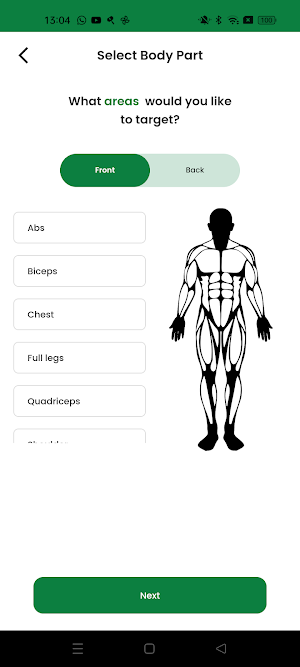 Personal Care Gym Screenshot 1