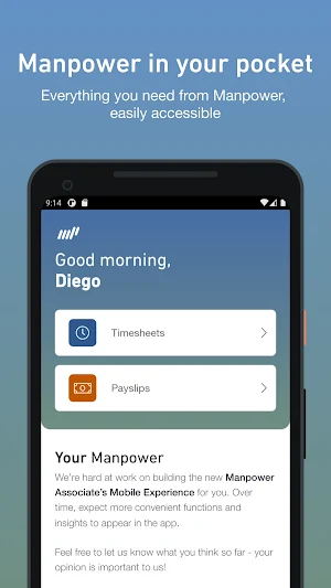 My Manpower App Screenshot 0