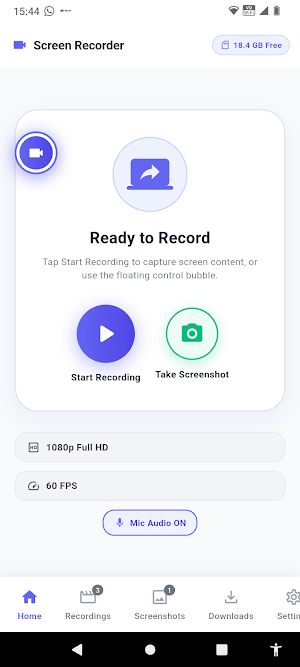 Screen Recorder Video Recorder Screenshot 1