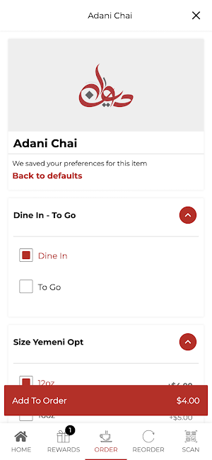 Diwan Cafe Screenshot 3