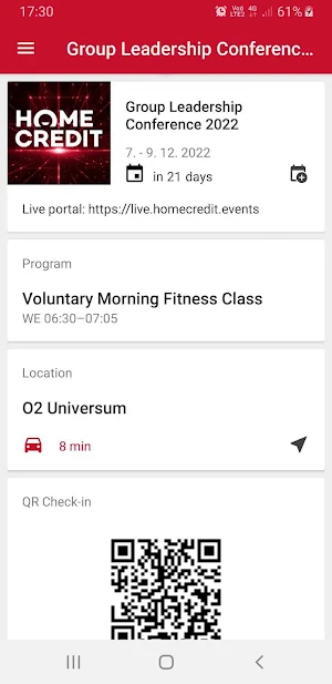 HC EVENTS Screenshot 2