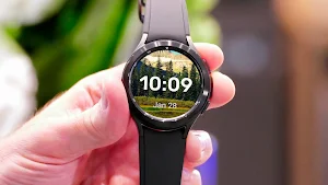 Taiga and Mountains WatchFace Screenshot 1
