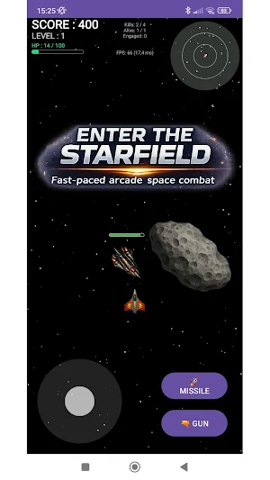 STARFIELD – Space Shooter Screenshot 1
