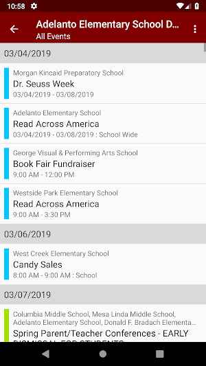 Adelanto Elementary School District Screenshot 2