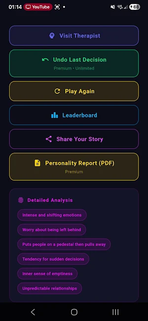 PsychLife: Psychology game Screenshot 3