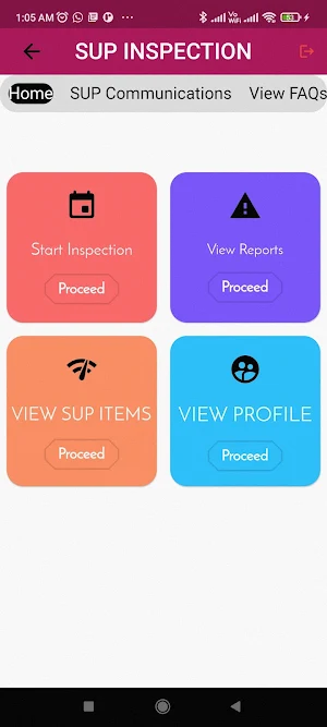 Sup Field Inspection Screenshot 0