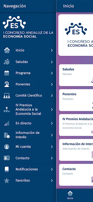 I Congreso Economía Social Screenshot 2