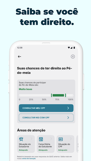 Consulta Renda Aluno Screenshot 3