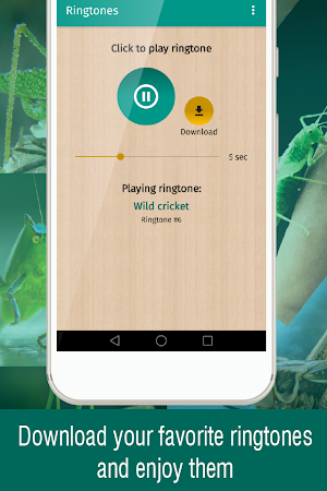 ringtones crickets for phone, cricket sounds free Screenshot 2