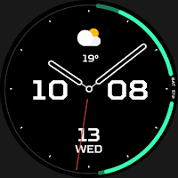 Nighty Analog 10 - watch face