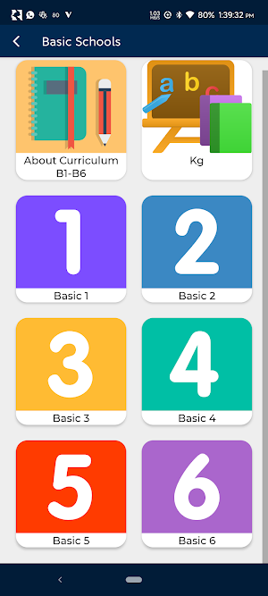 Curriculum Aid Basic Schools Screenshot 2