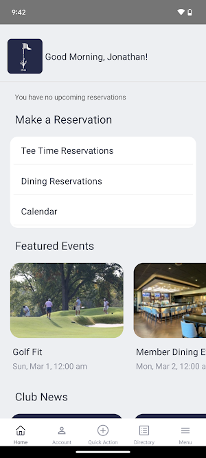 Meadowbrook CC Screenshot 1