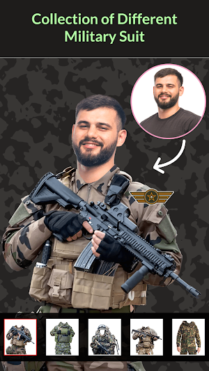 Military Suit Photo Editor for Man & Woman Screenshot 2