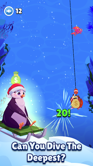 Frozen Fisher Idle Catcher Screenshot 1