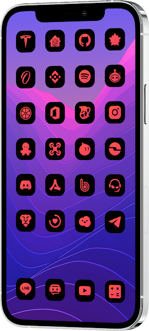 DarkBoard TrueDark Icons Screenshot 2