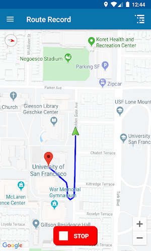 Route Recorder Screenshot 0