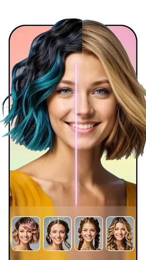 Hair look- AI Hairstyle try on Screenshot 3