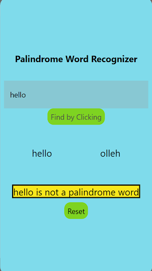 palindrome generator by Malek Screenshot 1