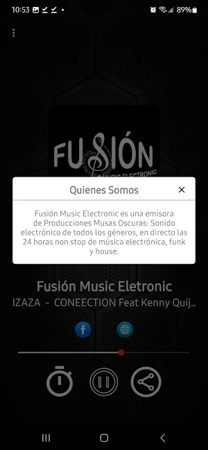 FUSIÓN MUSIC ELECTRONIC Screenshot 2