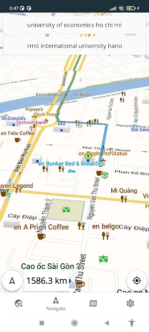 Vietnam Offline Map Screenshot 1